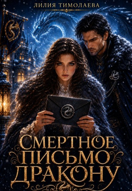 Обложка книги «Смертное письмо дракону» — Лилия Тимолаева, ISBN 9785524023636