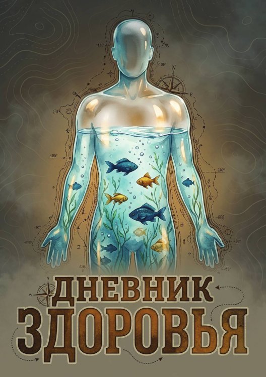 Обложка книги «Дневник здоровья, дизайн: "Метранпаж", 100 страниц, А5» — Нет автора, ISBN 9785521988860