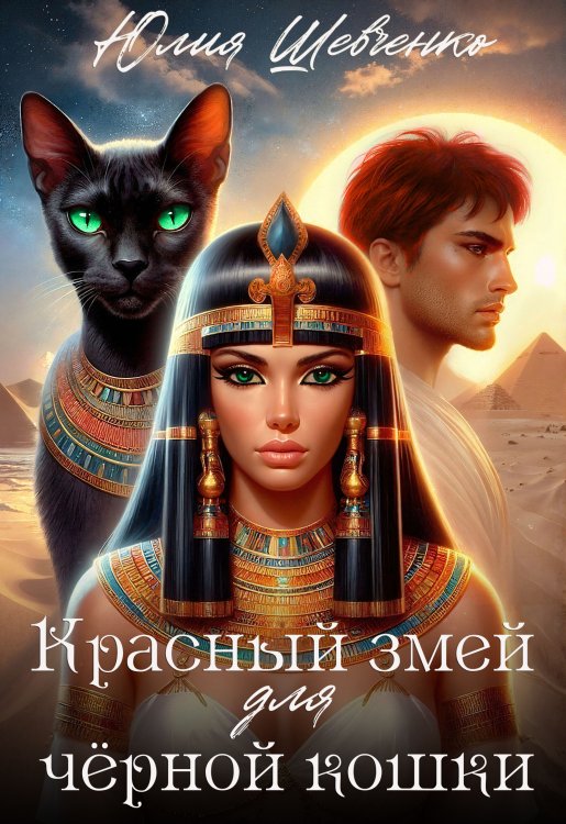 Обложка книги «Красный змей для чёрной кошки» — Юлия Шевченко, ISBN 9785524021373