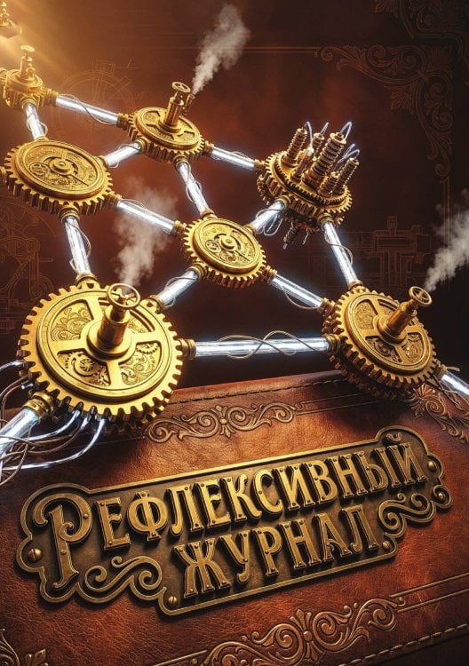 Обложка книги «Рефлексивный журнал, 100 страниц, А5, дизайн: "Метранпаж", мягкая обложка» — Нет автора, ISBN 9785521986996