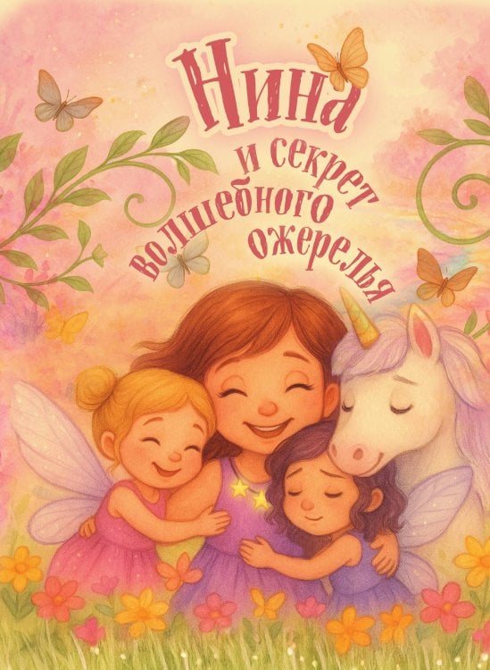 Обложка книги «Нина и секрет волшебного ожерелья. Именная книга для девочек с заданиями» — Нет автора, ISBN 9785042281297