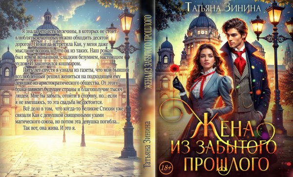 Обложка книги «Жена из забытого прошлого» — Татьяна Зинина, ISBN 9785524057570