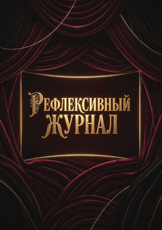 Обложка книги «Рефлексивный журнал, 100 страниц, А5, дизайн: "Метранпаж", мягкая обложка» — Нет автора, ISBN 9785521986972