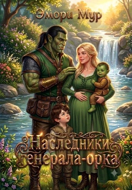 Наследники генерала-орка Обложка книги «Наследники генерала-орка» — Эмори Мур, ISBN 9785524061034