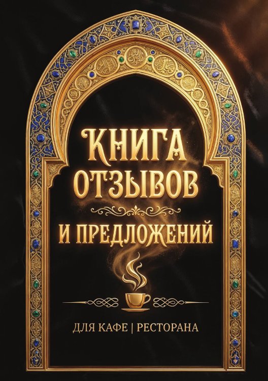 Обложка книги «Книга отзывов и предложений длия ресторана или кафе, дизайн: Ментранпаж, 40 страниц, А5.» — Нет автора, ISBN 9785521985302