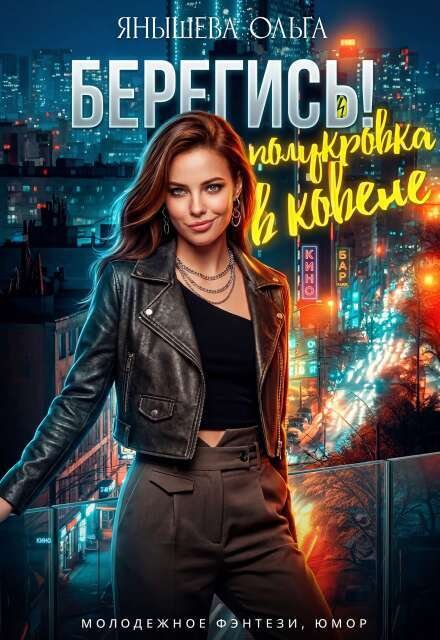 Обложка книги «Берегись! Полукровка в ковене!» — Янышева Ольга, ISBN 9785524048950