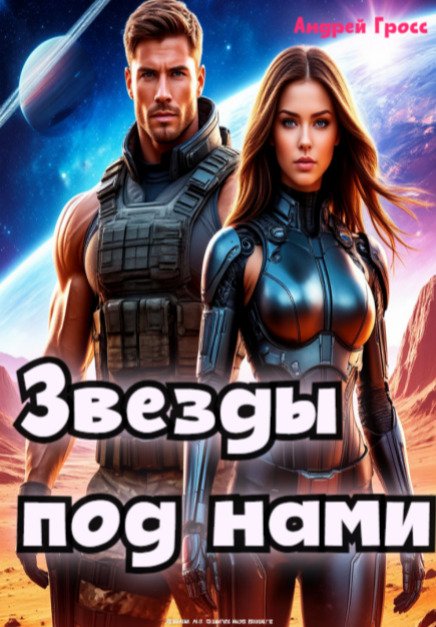 Обложка книги «Звезды под нами» — Андрей Гросс, ISBN 9785524045133