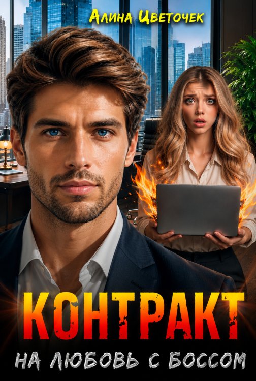 Контракт на любовь с боссом Обложка книги «Контракт на любовь с боссом» — Алина Цветочек, ISBN 9785524044372