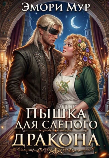 Обложка книги «Пышка для слепого дракона» — Эмори Мур, ISBN 9785524061058