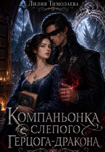 Обложка книги «Компаньонка слепого герцога  дракона» — Лилия Тимолаева, ISBN 9785524034571