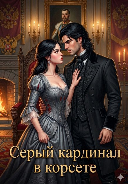 Обложка книги «Серый кардинал в корсете» — Dimash Suleimen, ISBN 9785524055736