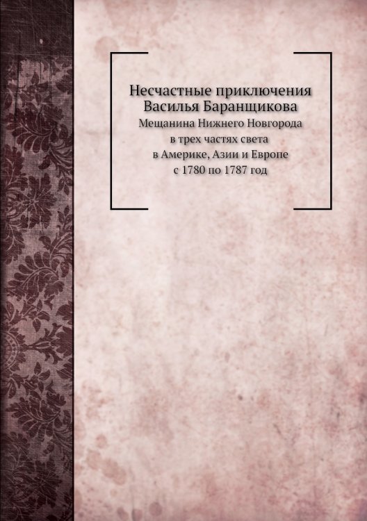 Несчастные приключения Василья Баранщикова