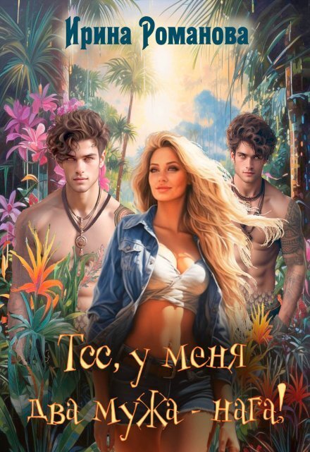 Обложка книги «Тсс, у меня два мужа – нага!» — Ирина Романова, ISBN 9785524023216