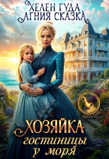 Обложка книги «Хозяйка гостиницы у моря» — Хелен Гуда; Агния Сказка, ISBN 9785524043603