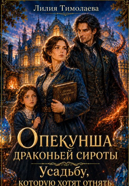Обложка книги «Опекунша драконьей сироты. Усадьбу, которую хотят отнять» — Лилия Тимолаева, ISBN 9785524058539