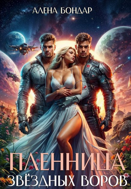 Обложка книги «Пленница звёздных воров» — Алена Бондар, ISBN 9785524018861