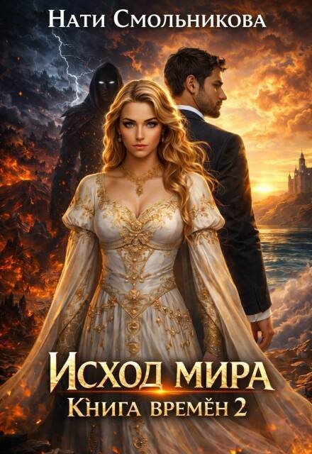 Обложка книги «Исход Мира. Книга Времён 2» — Нати Смольникова, ISBN 9785524016195