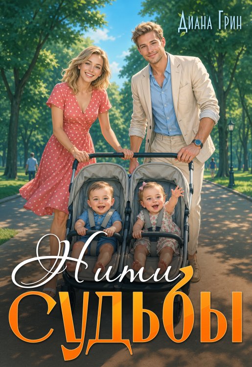 Обложка книги «Нити судьбы» — Диана Грин, ISBN 9785521997138