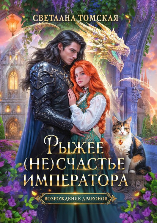 Рыжее (не)счастье императора Обложка книги «Рыжее (не)счастье императора» — Томская Светлана, ISBN 9785517132307