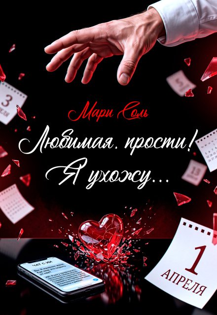Обложка книги «Любимая, прости! Я ухожу...» — Мари Соль, ISBN 9785524049872
