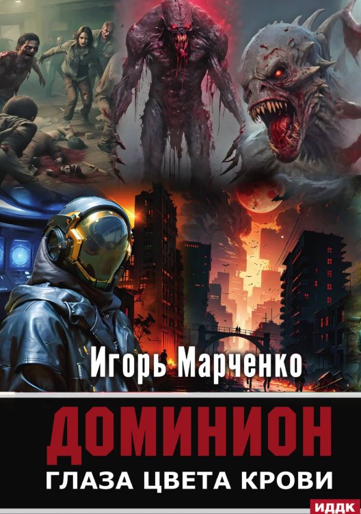 Обложка книги «Доминион. Глаза цвета крови» — Марченко Игорь, ISBN 9785517115027