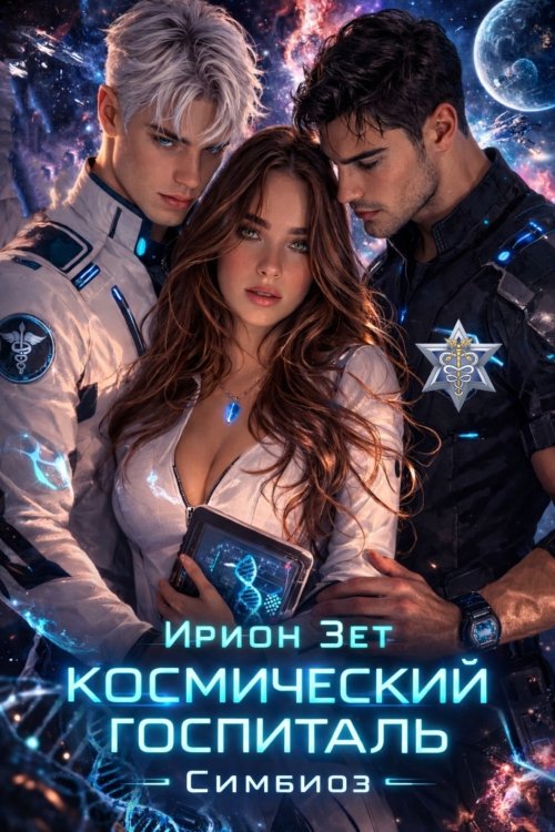 Обложка книги «Космический госпиталь. Симбиоз» — Ирион Зет, ISBN 9785524041593