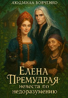Обложка книги «Елена Премудрая невеста по недоразумению» — Людмила Вовченко, ISBN 9785524036063