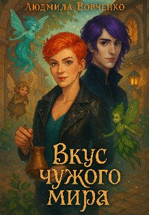 Вкус чужого мира. Обложка книги «Вкус чужого мира.» — Людмила Вовченко, ISBN 9785524063090