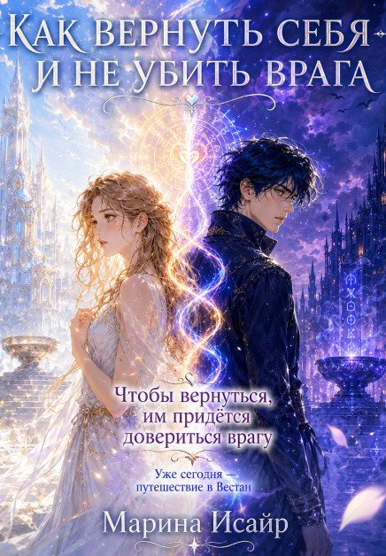 Обложка книги «Как вернуть себя и не убить врага» — Марина Исайр, ISBN 9785524054609