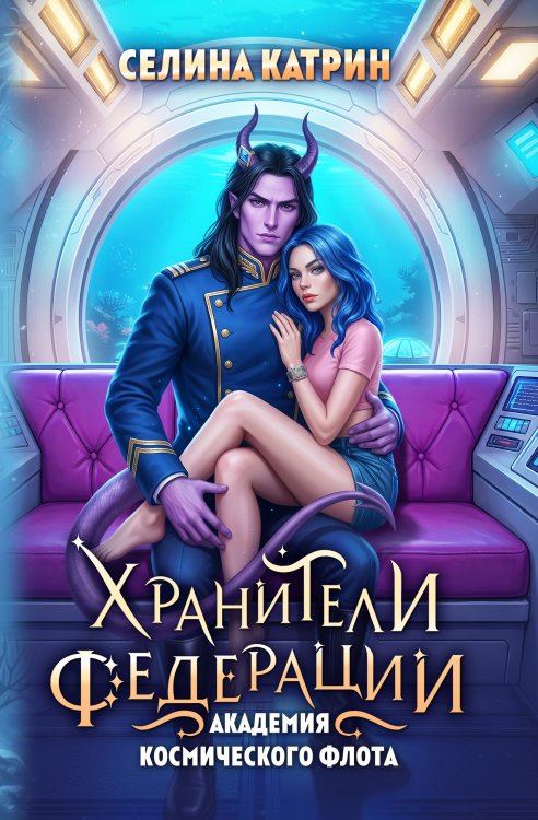 Обложка книги «Академия Космического Флота: Хранители Федерации» — Селина Катрин, ISBN 9785524065261
