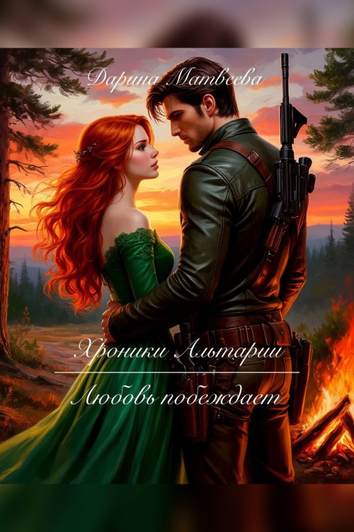 Обложка книги «Хроники Альтарии. Любовь побеждает» — Дарина Матвеева, ISBN 9785524038753