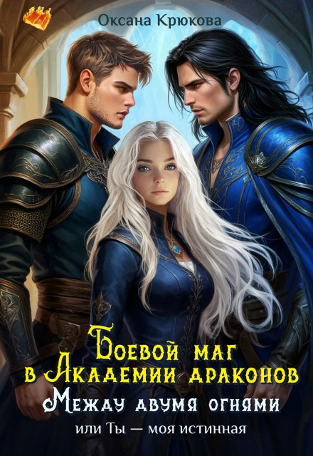 Боевой маг в Академии драконов. Между двумя огнями Обложка книги «Боевой маг в Академии драконов. Между двумя огнями» — Оксана Крюкова, ISBN 9785524044747