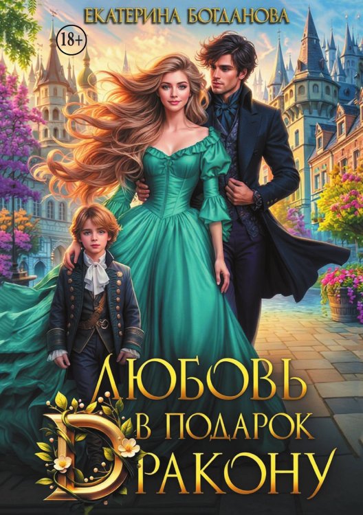 Обложка книги «Любовь в подарок дракону» — Екатерина Богданова, ISBN 9785524000583