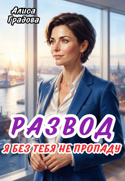 Обложка книги «Развод. Я без тебя не пропаду.» — Алиса Градова, ISBN 9785524050298