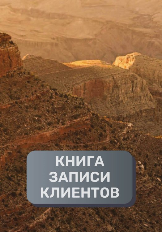 Обложка книги «Книга записи клиентов» — автора нет, ISBN 9785521894505