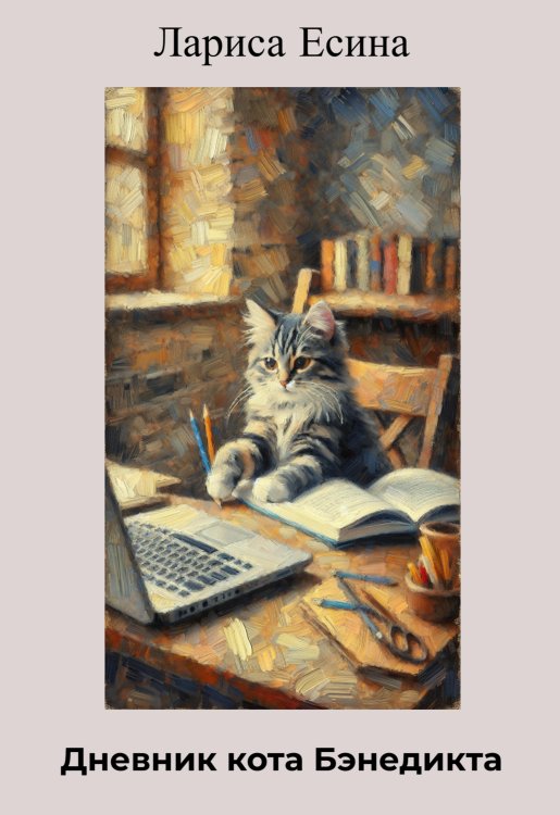 Обложка книги «Дневник кота Бэнедикта» — Лариса Есина, ISBN 9785006102835