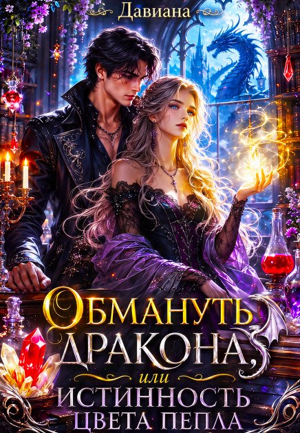 Обмануть дракона, или Истинность цвета пепла Обложка книги «Обмануть дракона, или Истинность цвета пепла» — Давиана, ISBN 9785524012715