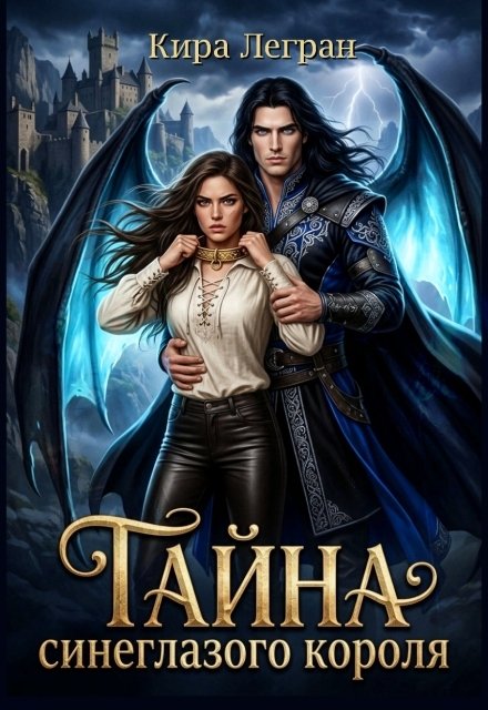 Обложка книги «Тайна синеглазого короля» — Кира Легран, ISBN 9785524038111