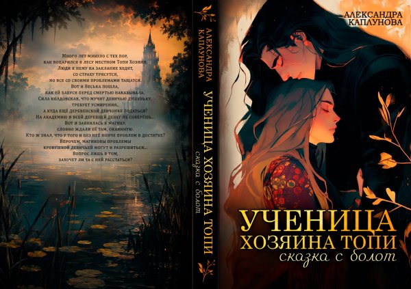 Ученица Хозяина Топи, сказка с болот Обложка книги «Ученица Хозяина Топи, сказка с болот» — Александра Каплунова, ISBN 9785524038210