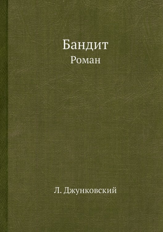 Бандит. Роман