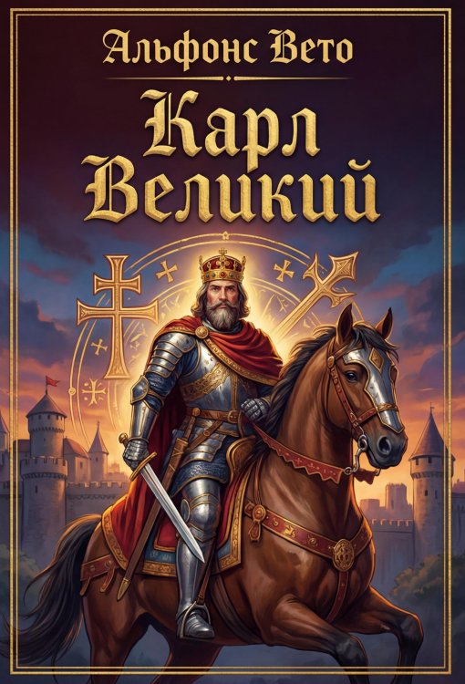 Обложка книги «Карл Великий» — Альфонс Вето, ISBN 9785006102910