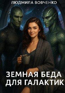 Обложка книги «Земная Беда для галактик.» — Людмила Вовченко, ISBN 9785524036162