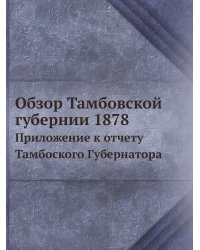 Обзор Тамбовской губернии 1878
