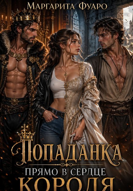 Обложка книги «Попаданка прямо в сердце Короля» — Маргарита Фуаро, ISBN 9785524042538