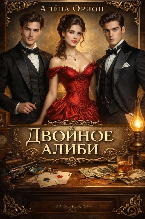 Обложка книги «Двойное алиби» — Алёна Орион, ISBN 9785524057884
