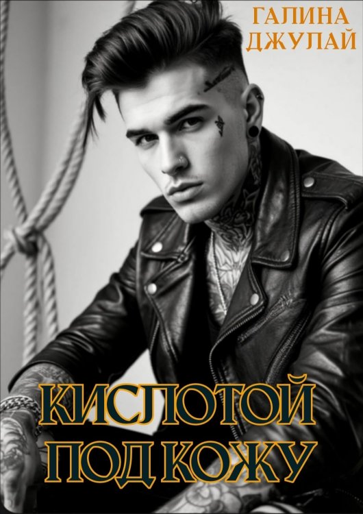 Обложка книги «Кислотой под кожу» — Галина Джулай, ISBN 9785524051776