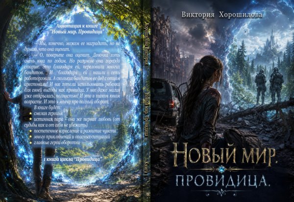 Обложка книги «Новый мир. Провидица» — Виктория Хорошилова, ISBN 9785524023292