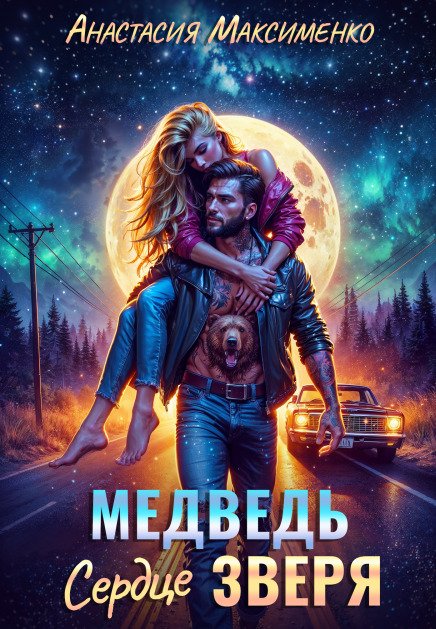 Обложка книги «Медведь. Сердце зверя» — Анастасия Максименко, ISBN 9785524032508