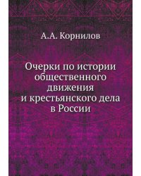 Очерки по истории общественного движения и крестьянского дела в России