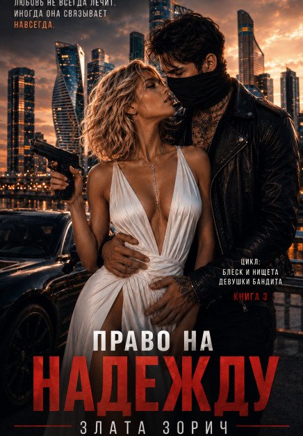 Обложка книги «Единственная бандита. Право на надежду» — Злата Зорич, ISBN 9785524019677